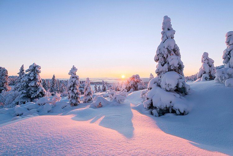 冬季雪景风光拍摄五个小技巧